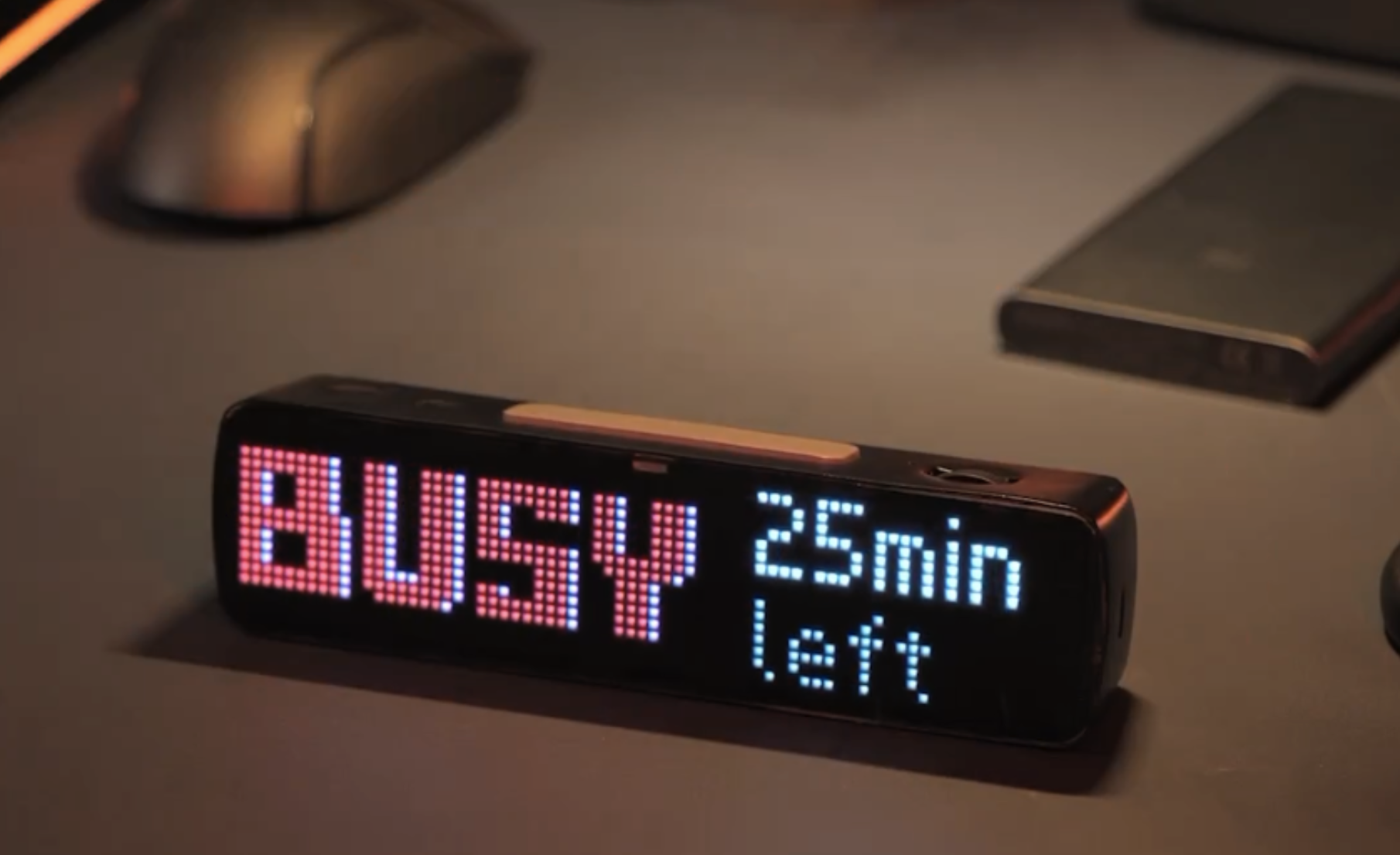 Busy Status Bar: choosing LEDs and updating design