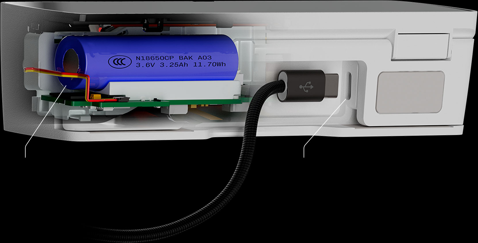 BUSY Bar Battery and USB Type-C